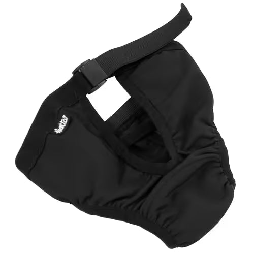 Hurtta Breezy Pants Black - majtki na cieczkę, z regulacją obwodu S