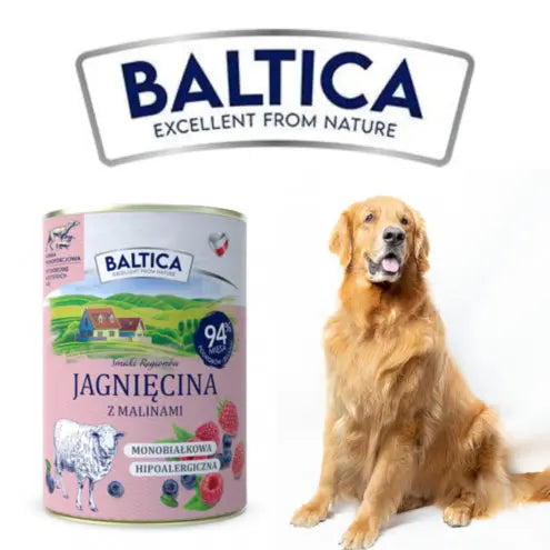 Baltica Karma Mokra Jagnięcina Z Malinami 400g