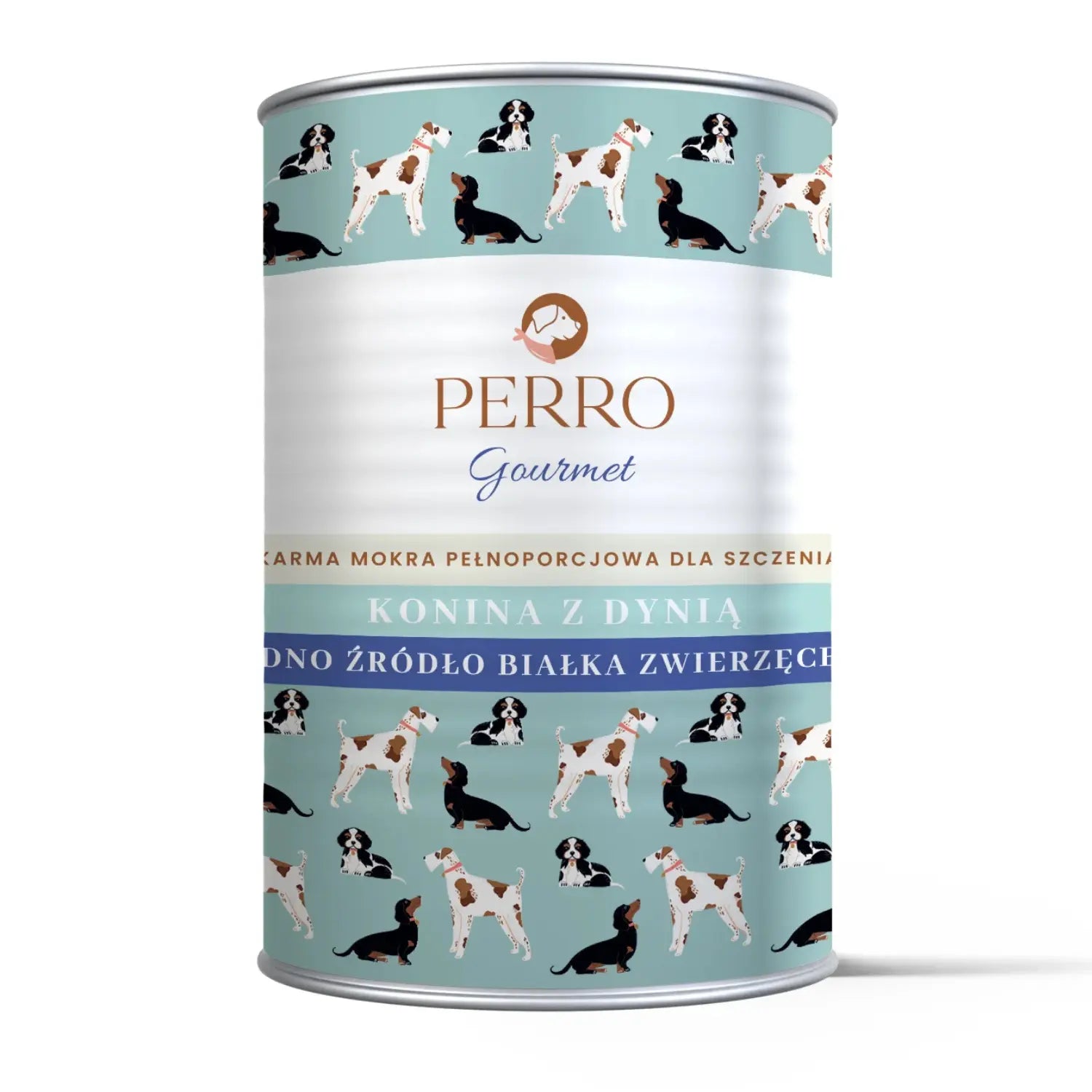 Perro Karma Mokra Gourmet JUNIOR Konina z Cukinią Perro