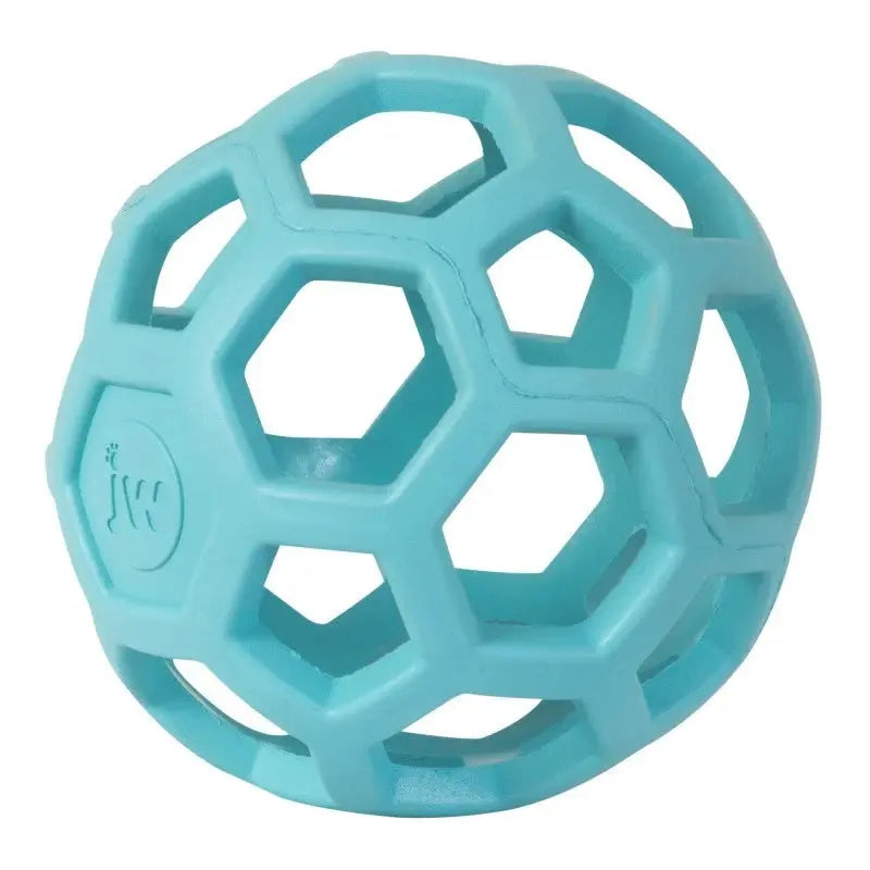 JW Pet - Hol-ee Roller Medium 11,5 cm - Piłka ażurowa błękitna
