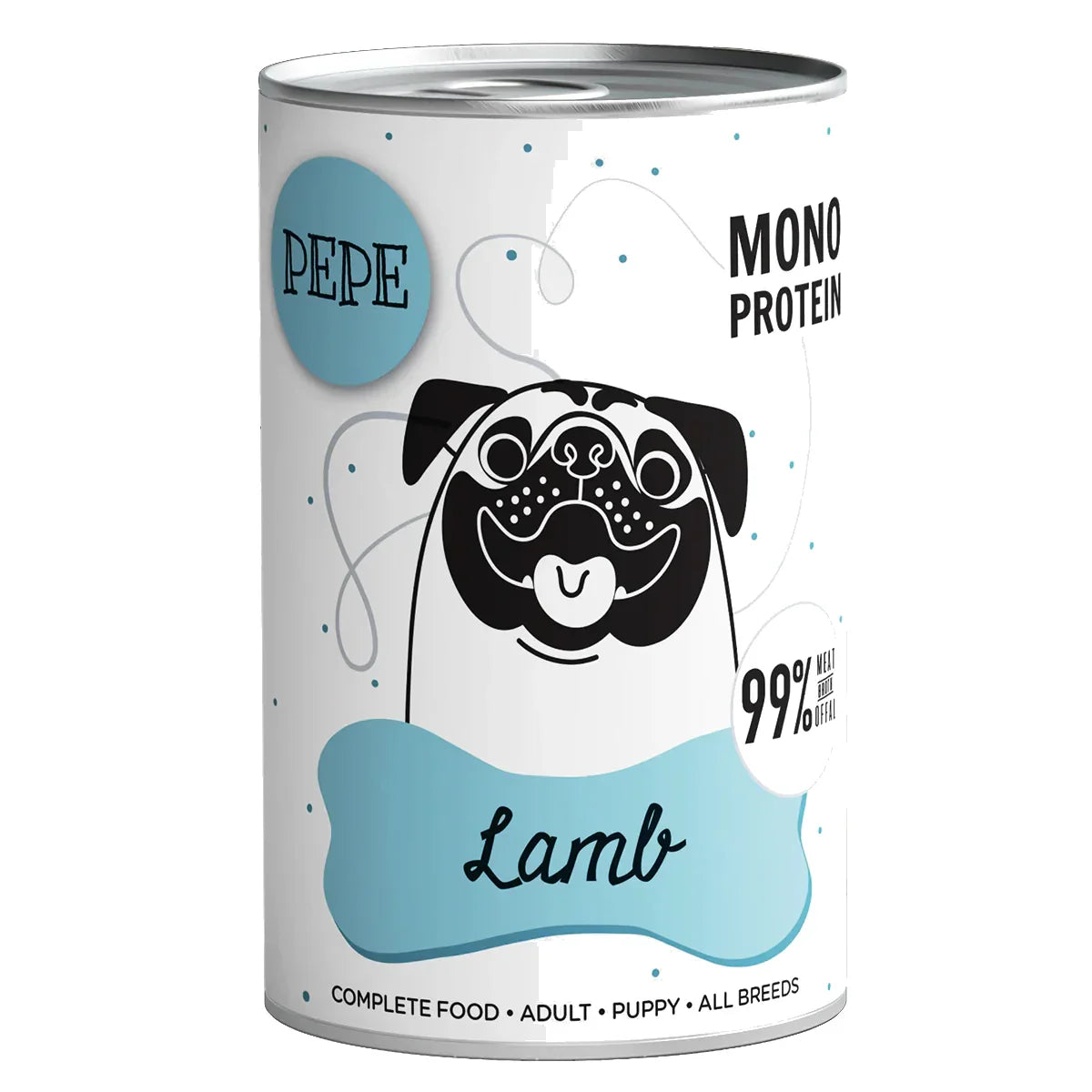 Karma mokra PEPE Lamb (jagnięcina) 400g Paka Zwierzaka