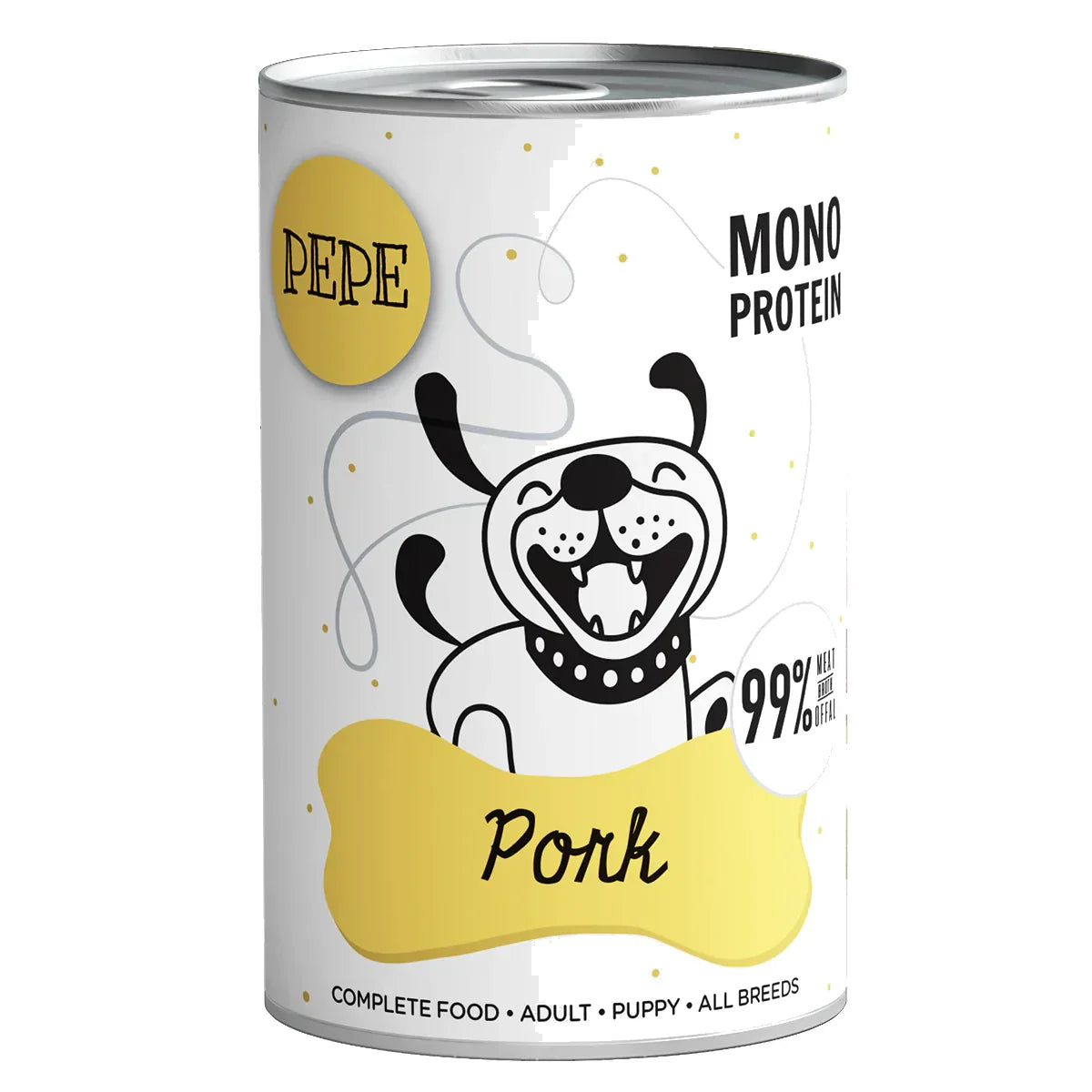 Karma mokra PEPE Pork (wieprzowina) 400g Paka Zwierzaka