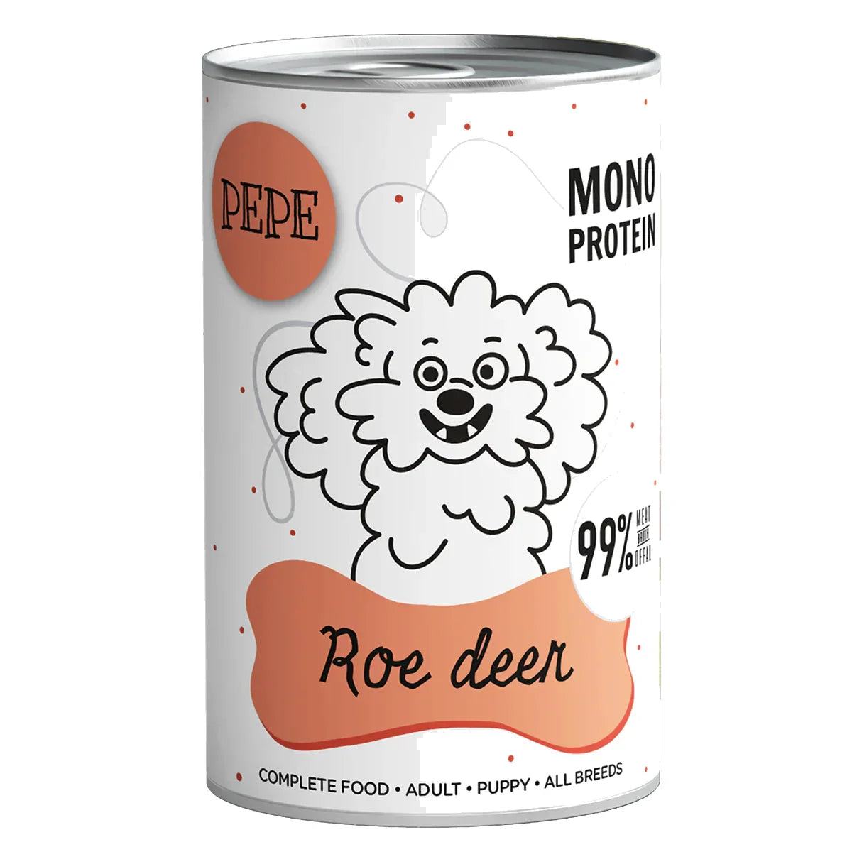 Karma mokra PEPE Roe deer (sarna) 400g Paka Zwierzaka