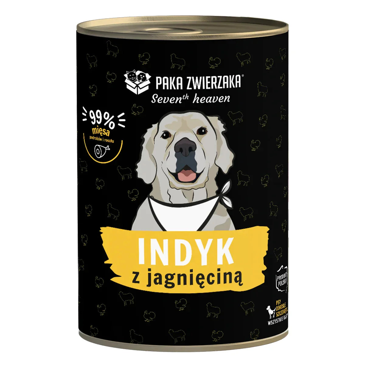 Karma mokra SH Indyk z jagnięciną (TurkeyLamb)400g Paka Zwierzaka