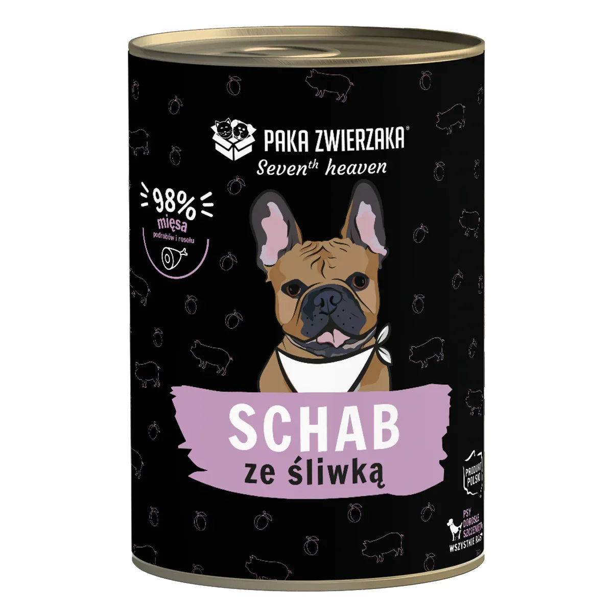 Karma mokra SH Schab ze śliwką (Pork&Plum) 400g Paka Zwierzaka