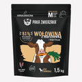 Karma sucha Wołowina z marchewką ''M'' 1.5kg – packshot producenta Paka Zwierzaka