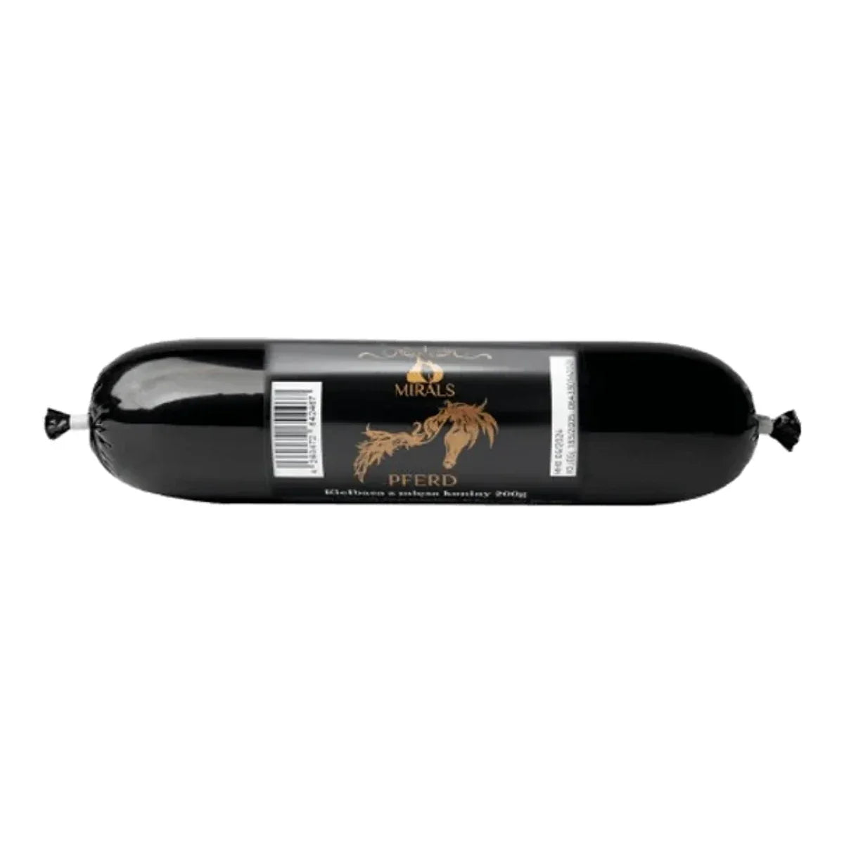 MIRALS Pferd - kiełbasa z koniny (200g) – packshot produktu na białym tle