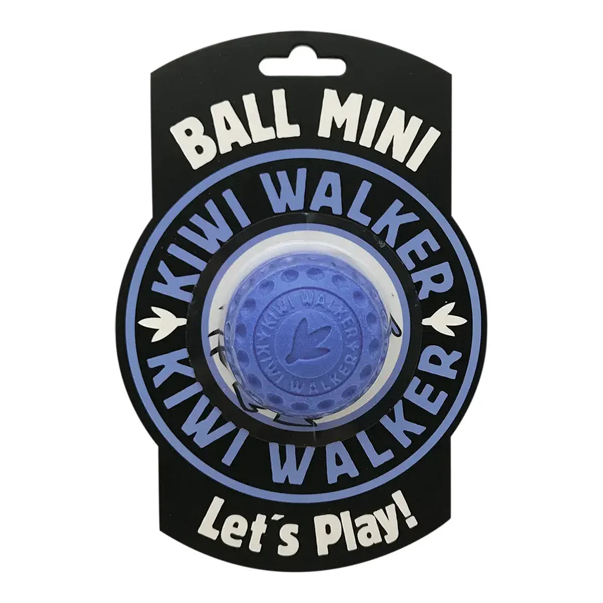 Kiwi Walker Let's Play! BALL Mini piłka niebieska – packshot produktu na białym tle