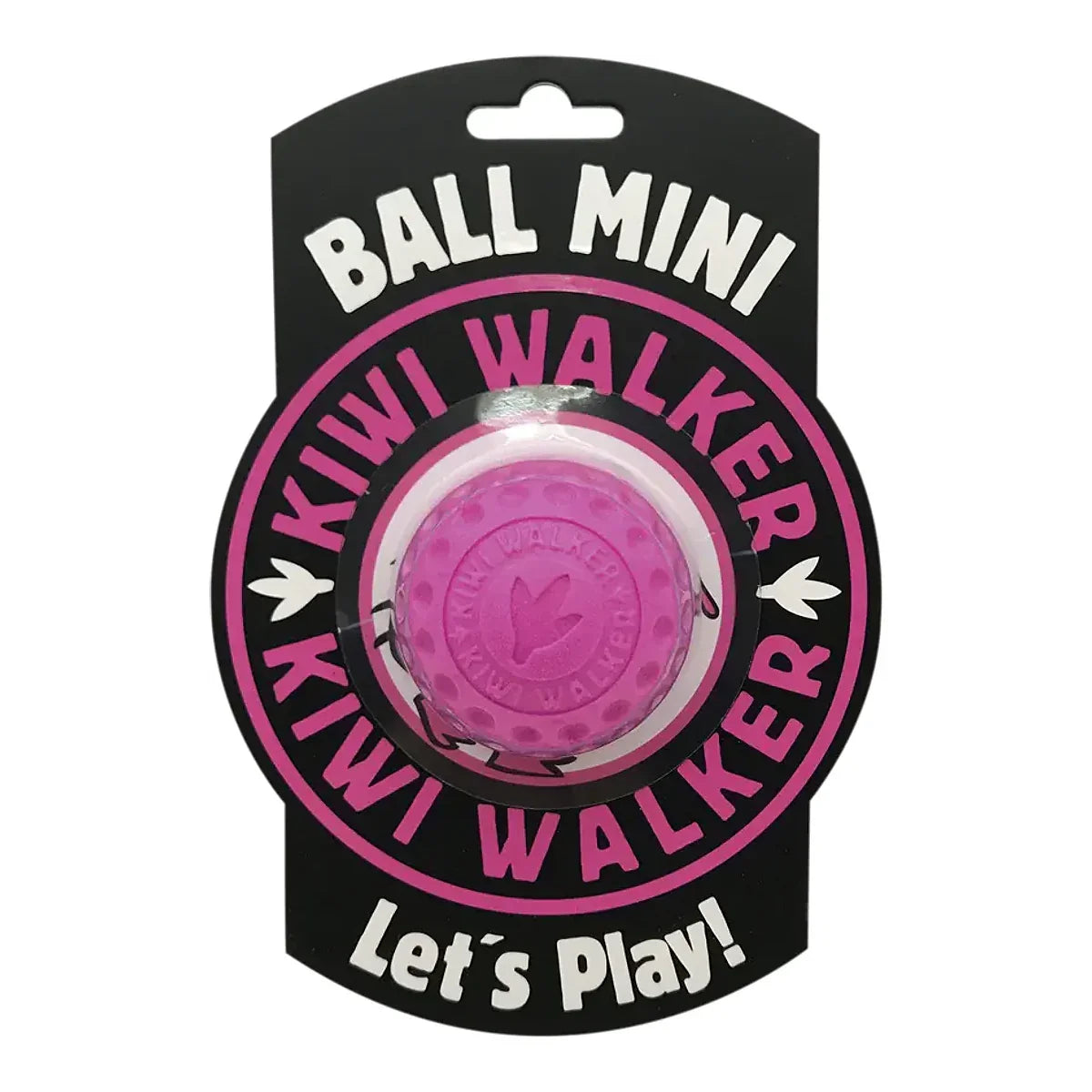 Kiwi Walker Let's Play! BALL Mini piłka różowa – packshot produktu na białym tle