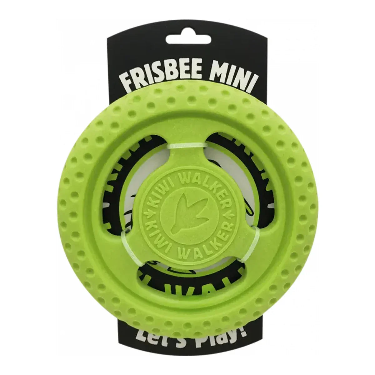 Kiwi Walker Let's Play! FRISBEE Mini zielone – packshot produktu na białym tle