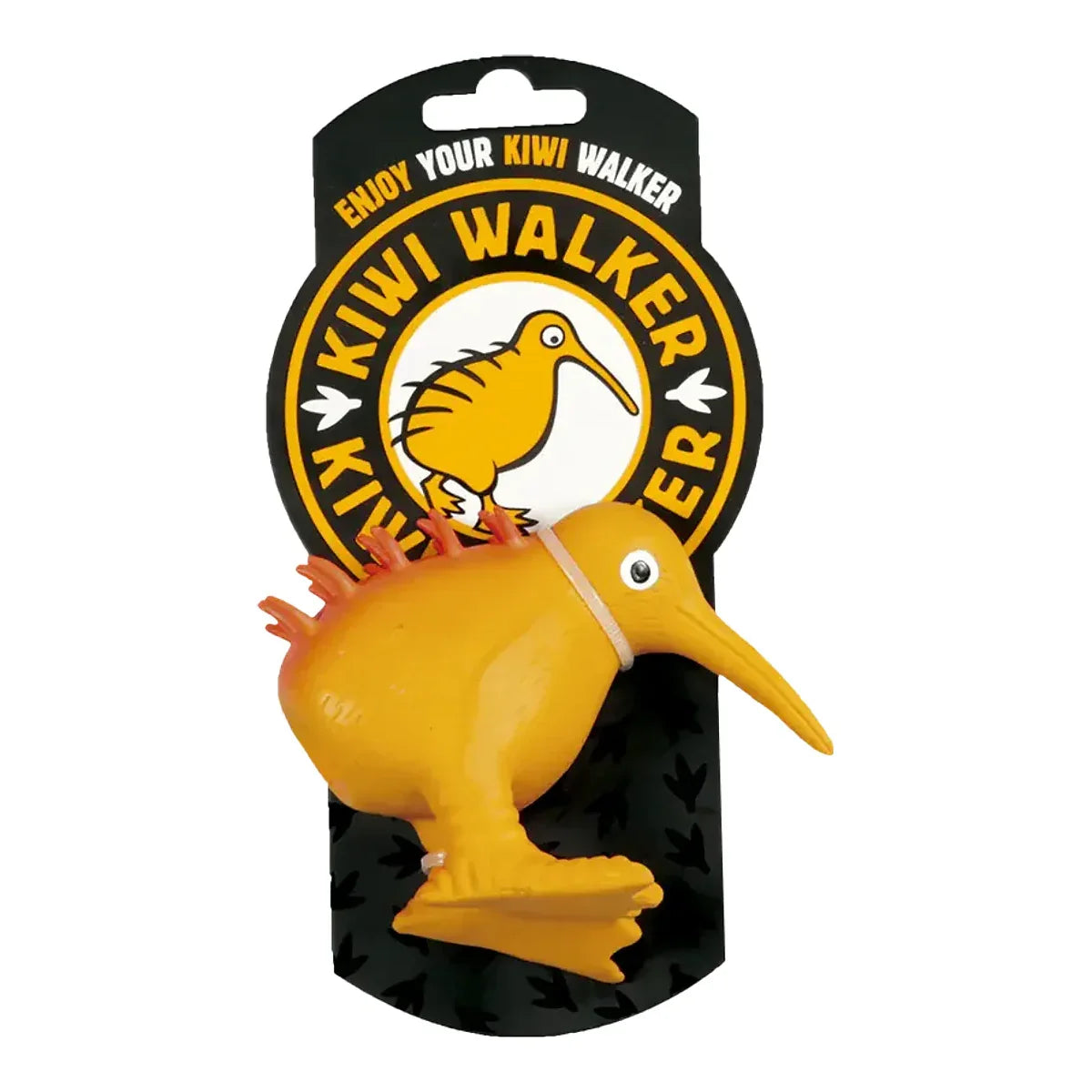 Kiwi Walker WHISTLE FIGURE zabawka dla psa M pomarańczowa – packshot produktu na białym tle