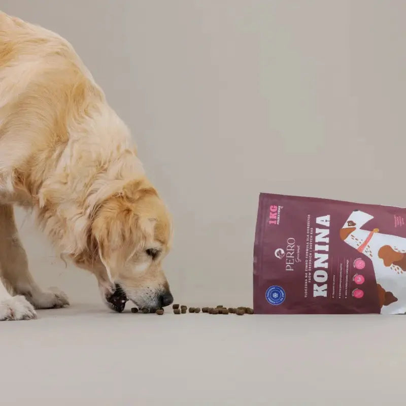 Karma tłoczona na zimno PERRO Gourmet Konina – formuła dla psów dorosłych średnich i dużych ras 9kg