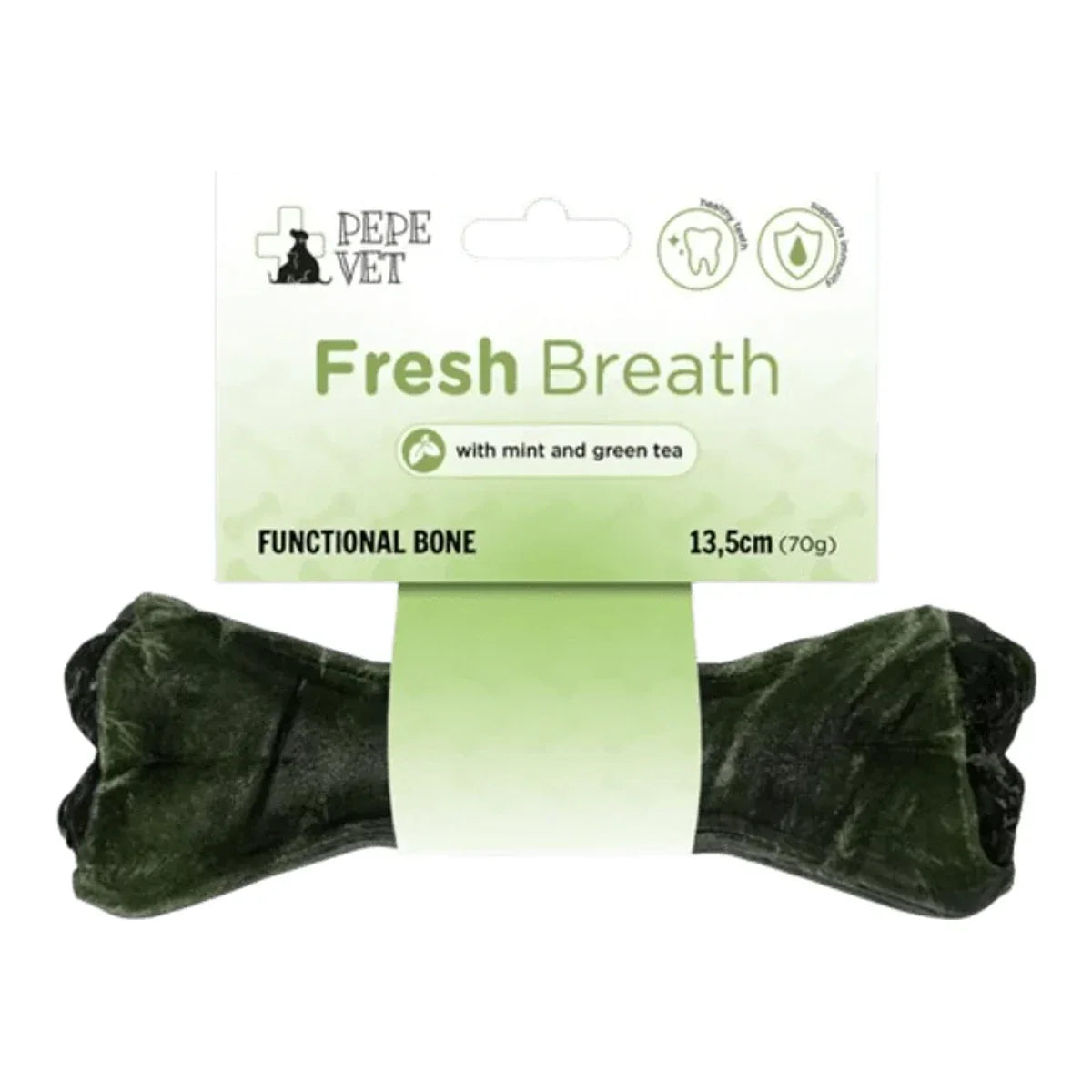 Kość funkcjonalna PEPE VET Fresh  Breath 13,5cm – packshot produktu na białym tle