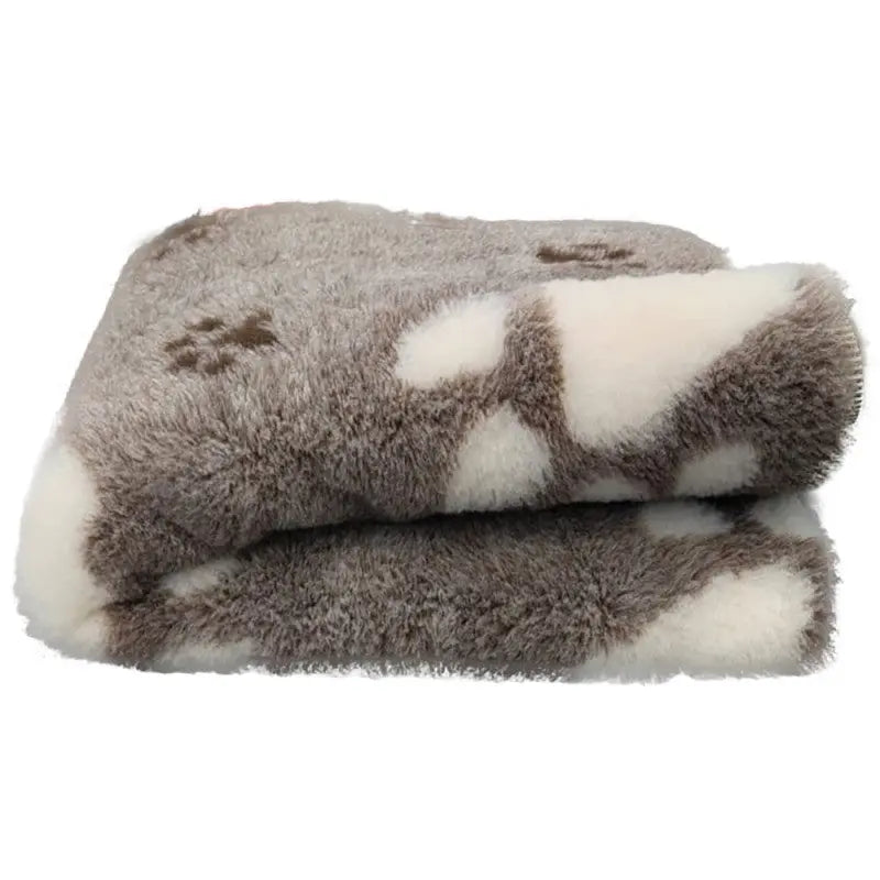 Legowisko antypoślizgowe DRY BED 28mm beż duże łapy BUBA A40 75x50cm DRY BED