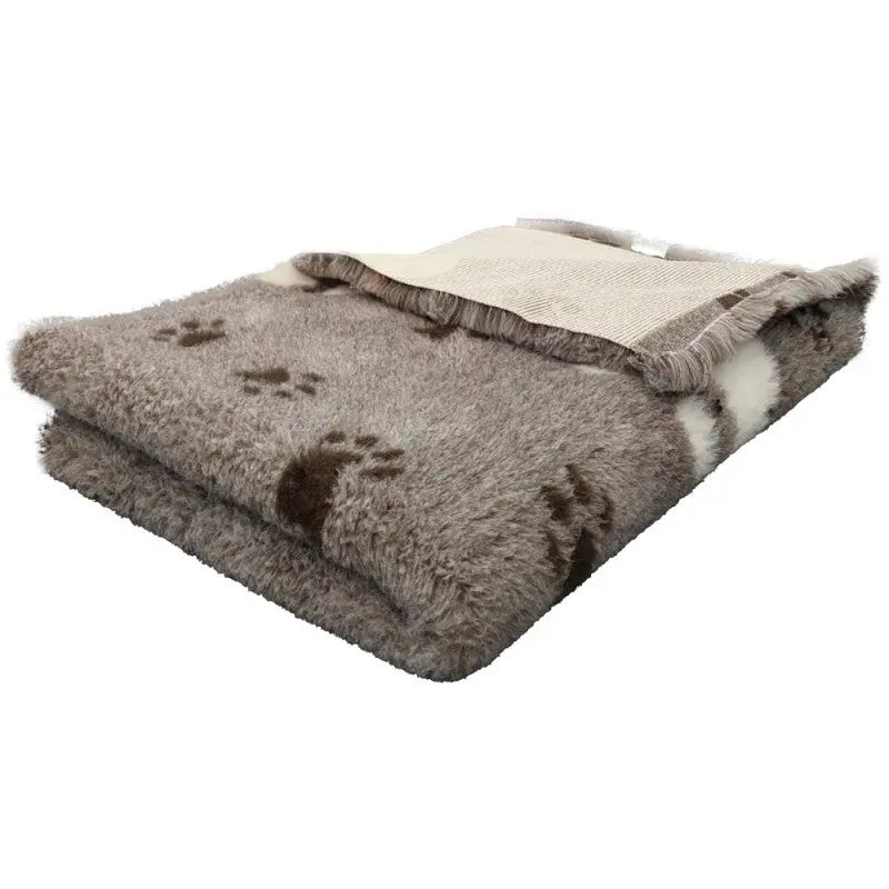 Legowisko antypoślizgowe DRY BED 28mm beż duże łapy BUBA A40 75x50cm DRY BED