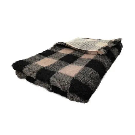 BUBA DRY BED A257 28mm 100x75cm krata beż-czarny 100/75 DRY BED