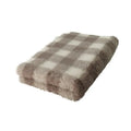 Legowisko antypoślizgowe DRY BED 28mm krata beżowo kremowa BUBA A223 75/50 DRY BED
