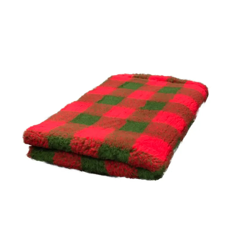 Legowisko antypoślizgowe DRY BED 28mm zieleń krata BUBA XMS24 100x75cm DRY BED