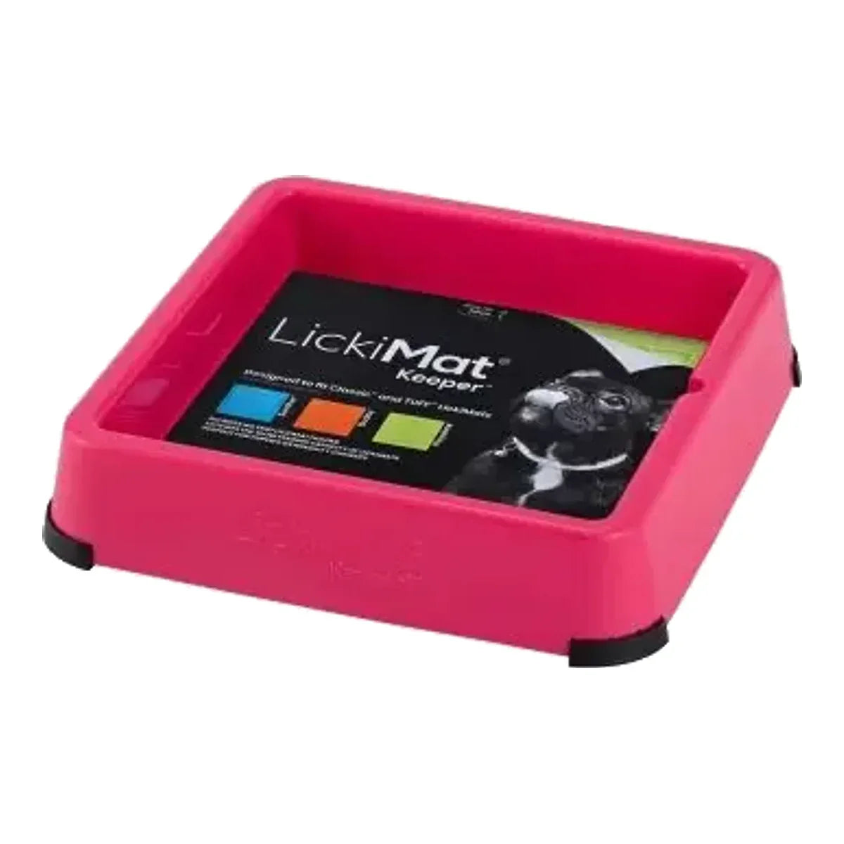 LickiMat® Indoor Keeper™ różowy – packshot produktu na białym tle