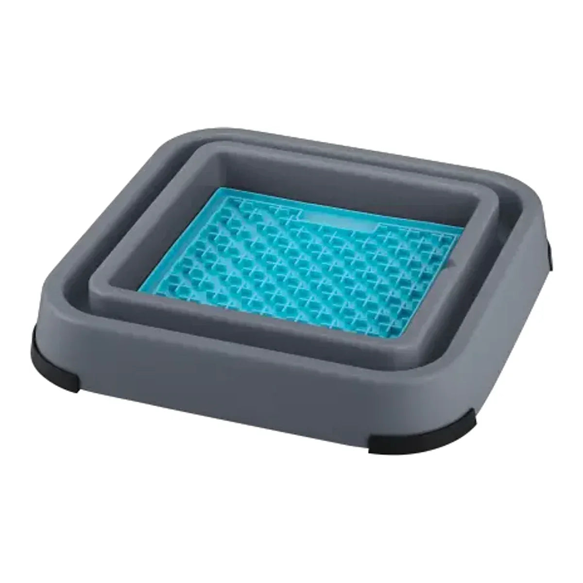 LickiMat® Outdoor Keeper™ szary – packshot produktu na białym tle