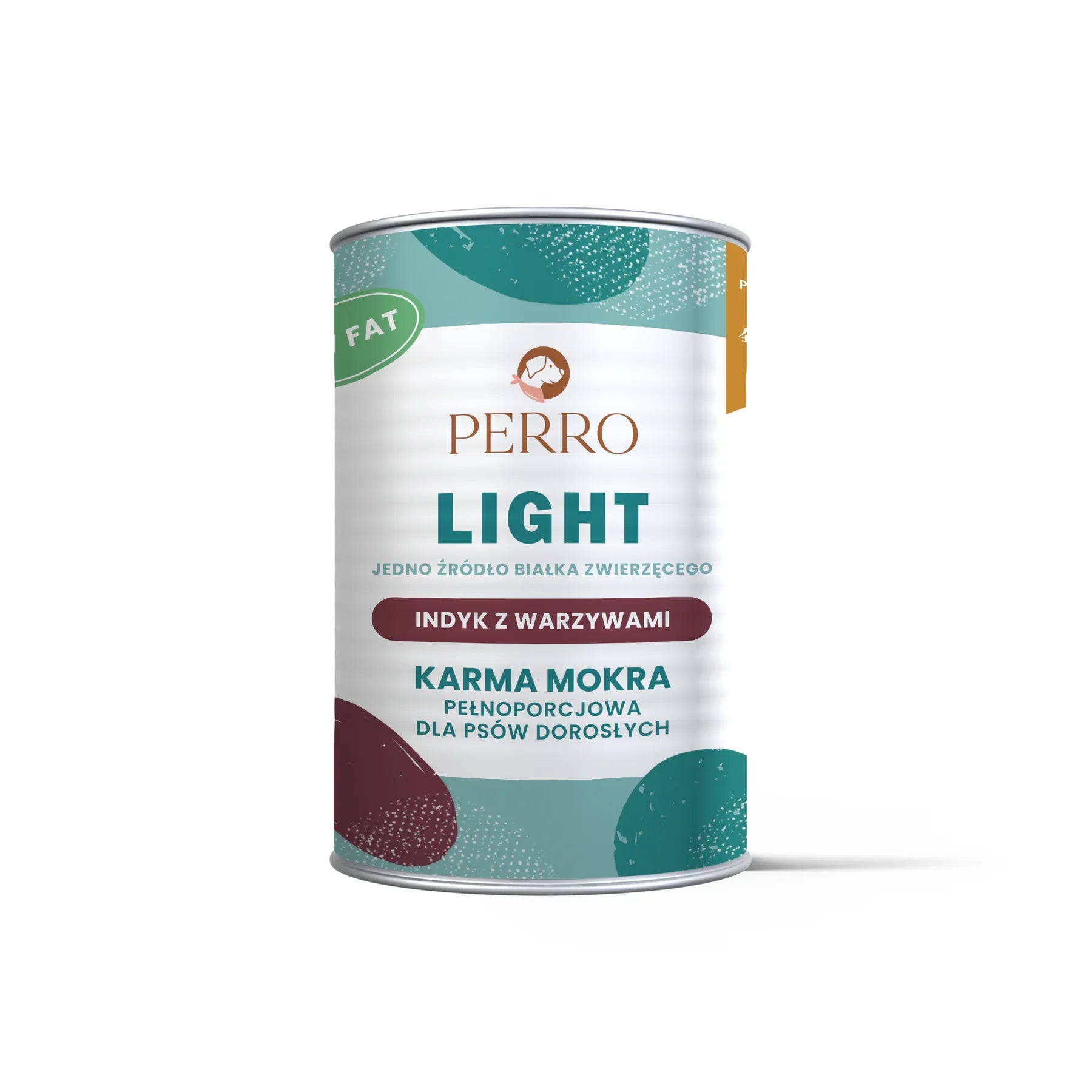 LIGHT Karma mokra Indyk z warzywami – monobiałkowa formuła dla psów dorosłych 400g - Psijemność