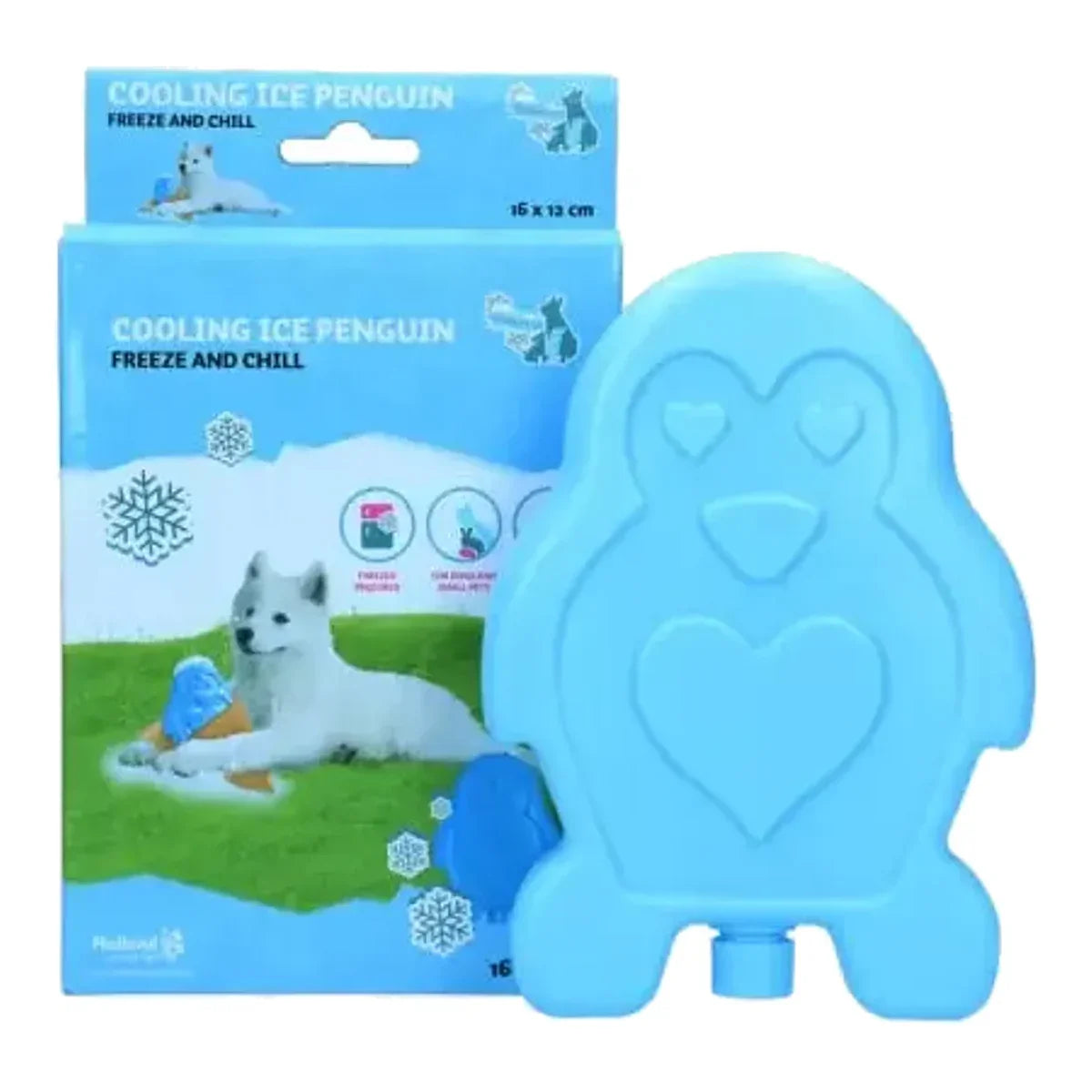 Lodowy PINGWIN dla psów CoolPets - zabawka chłodząca – packshot produktu na białym tle