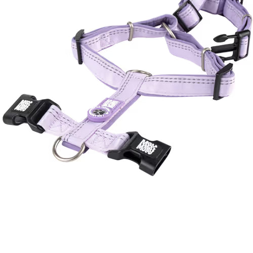 Max&Molly Comfort Harness Matrix 2.0 Lavender - miękkie szelki dla psa, z identyfikatorem QR i regulacją, fioletowe Max&Molly
