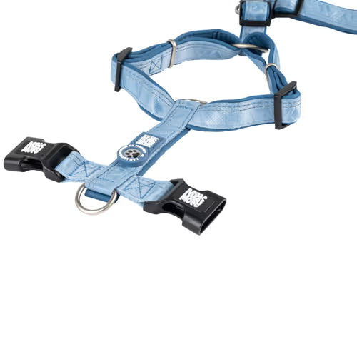 Max&Molly Comfort Harness Matrix 2.0 Ocean - miękkie szelki dla psa, z identyfikatorem QR i regulacją, niebieskie Max&Molly