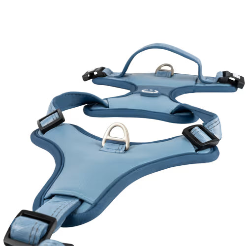 Max&Molly Sport Harness Matrix 2.0 Ocean - szelki regulowane dla psa, z identyfikatorem QR, niebieskie Max&Molly