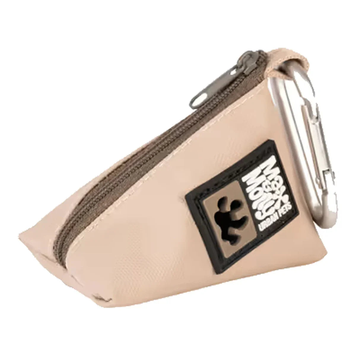 Max&Molly Poo Bag Dispenser Matrix 2.0 - etui na woreczki na odchody, z wodoodporną powierzchnią - Piaskowy – packshot produktu na białym tle