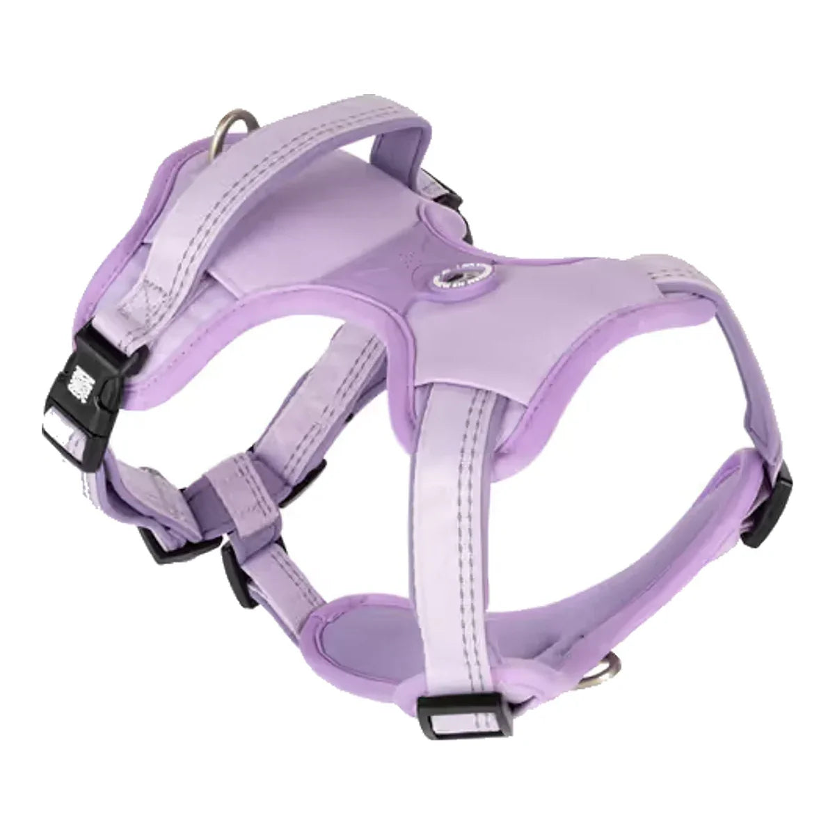 Max&Molly Sport Harness Matrix 2.0 Lavender - szelki regulowane dla psa, z identyfikatorem QR, fioletowe – packshot produktu na białym tle
