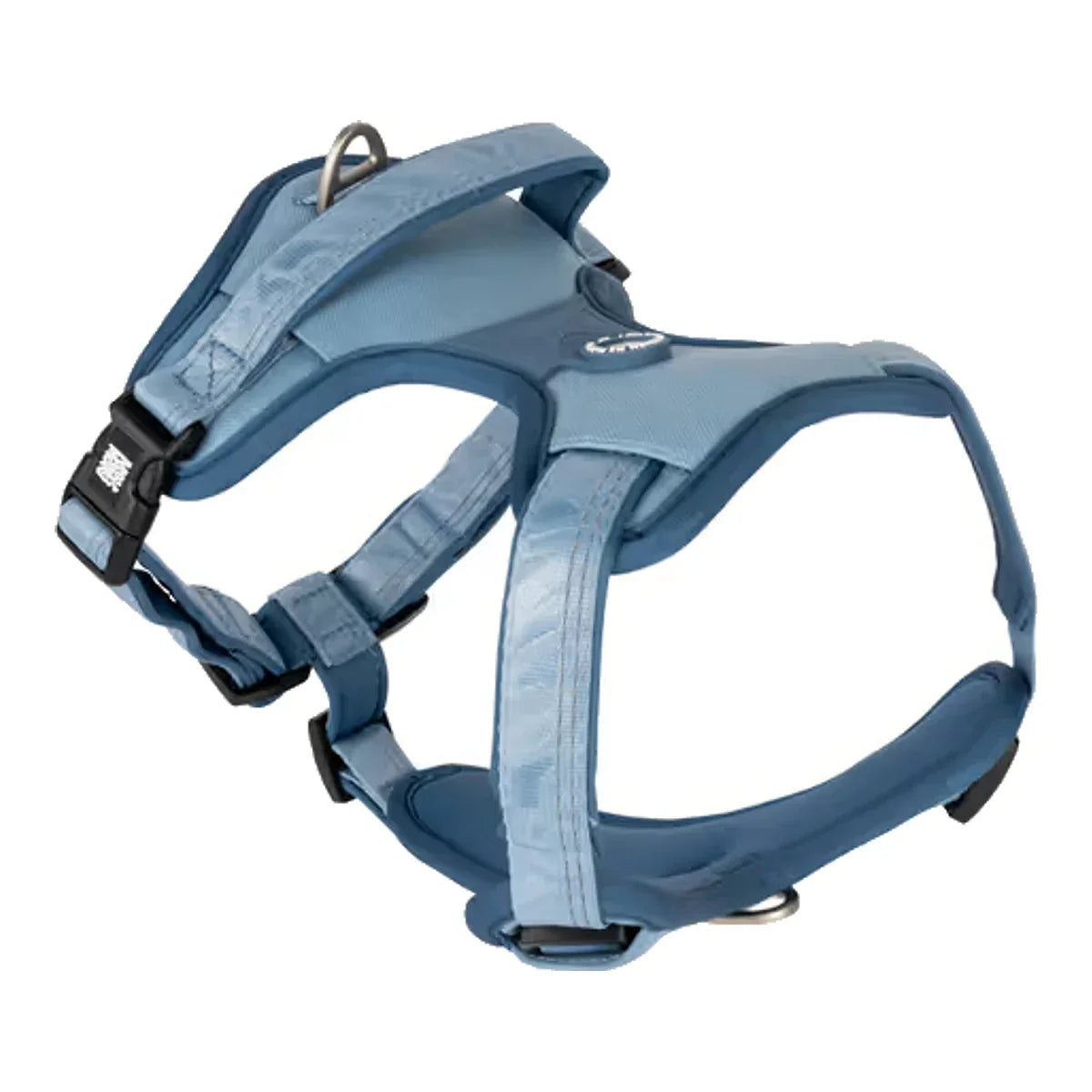 Max&Molly Sport Harness Matrix 2.0 Ocean - szelki regulowane dla psa, z identyfikatorem QR, niebieskie – packshot produktu na białym tle