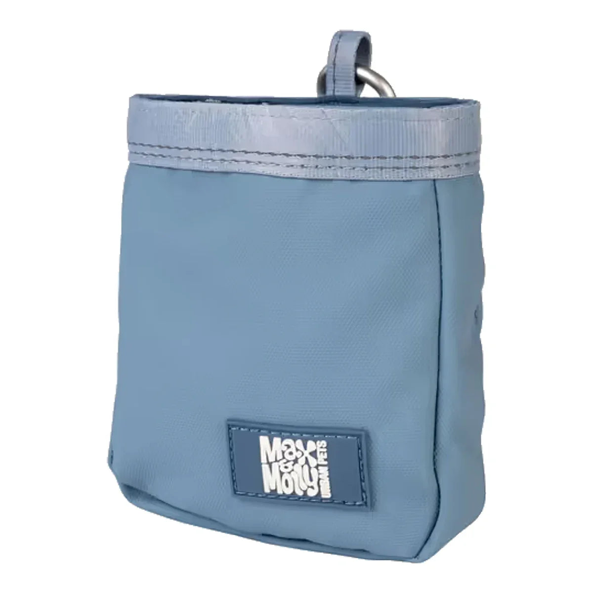 Max&Molly Treat Bag Matrix 2.0 – funkcjonalna saszetka na spacer z psem – Niebieski – packshot produktu na białym tle