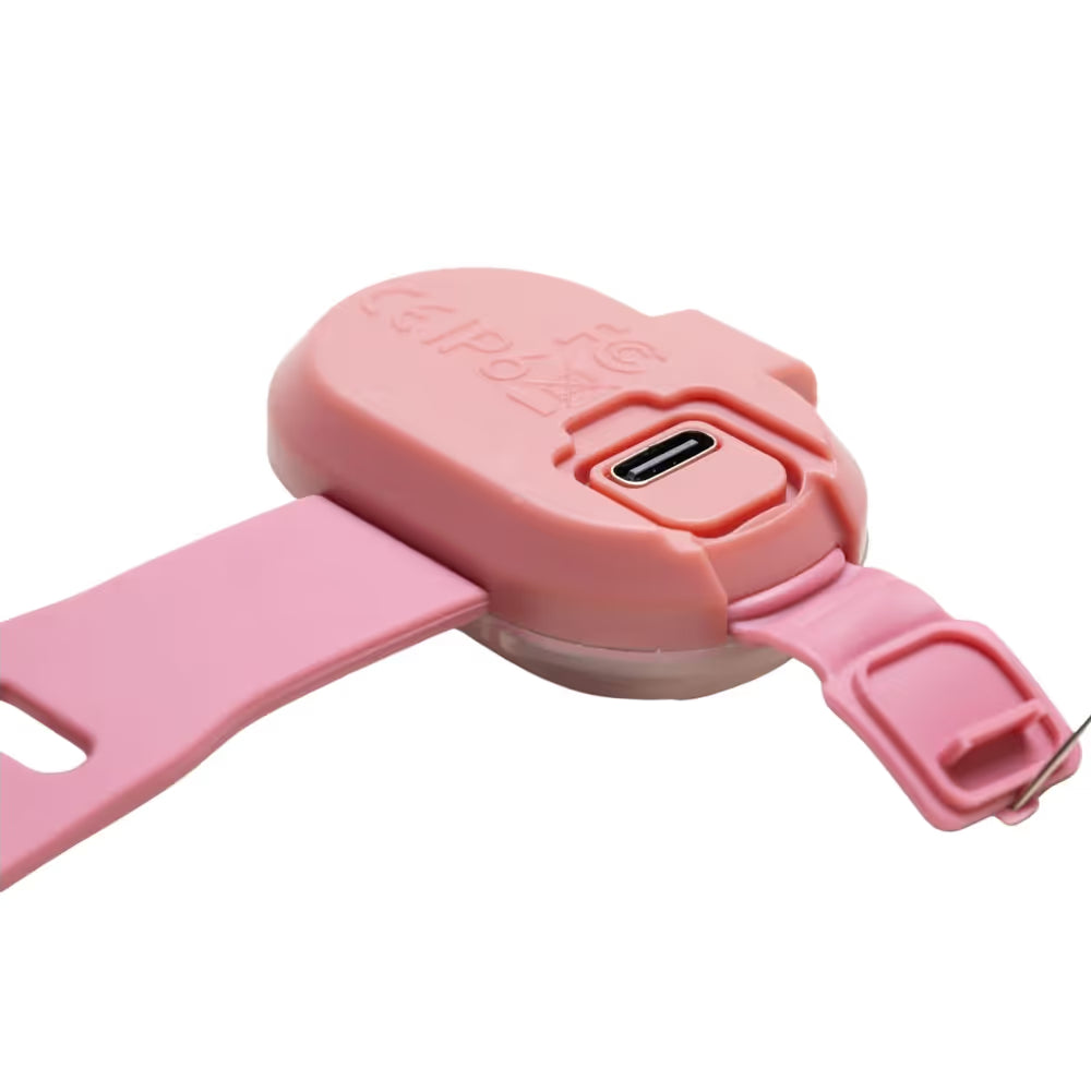 Max&Molly Matrix 2.0 Ultra LED - lampka dla psa, pastelowa kolorystyka - Różowy Max&Molly