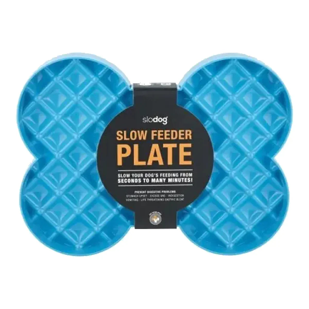 Miska spowalniająca jedzenie SLODOG® turkusowa – packshot produktu na białym tle