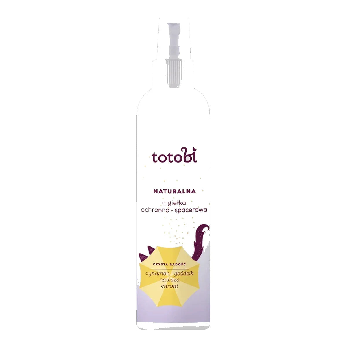 Naturalna mgiełka ochronno-spacerowa - Cynamon - Goździk 100 ml – packshot produktu na białym tle