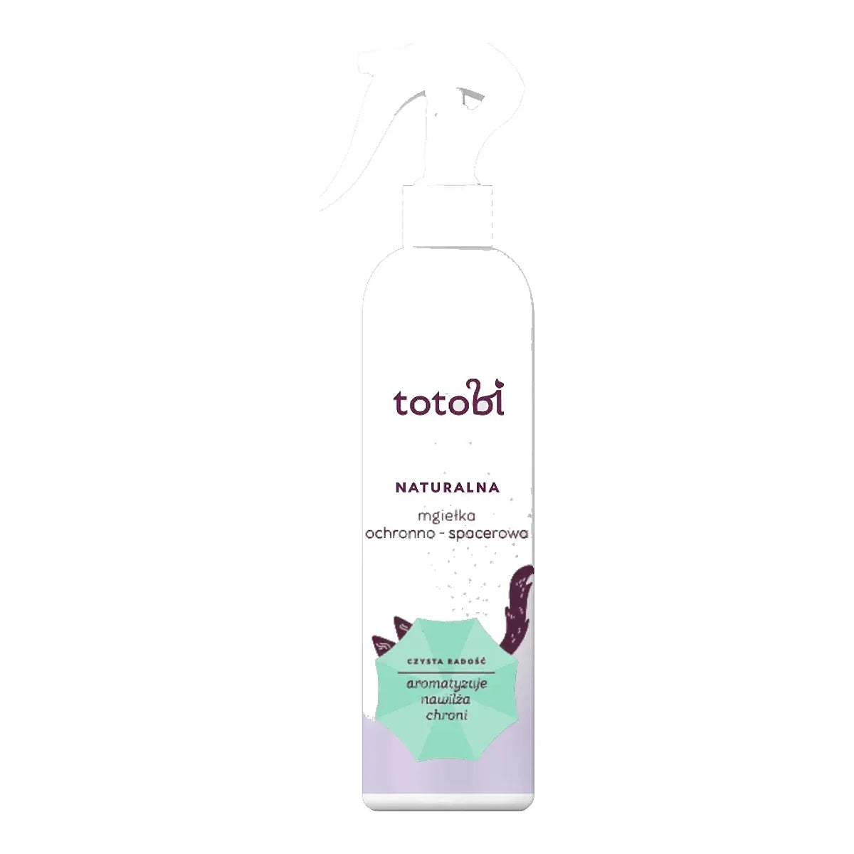 Naturalna mgiełka ochronno spacerowa – packshot produktu na białym tle