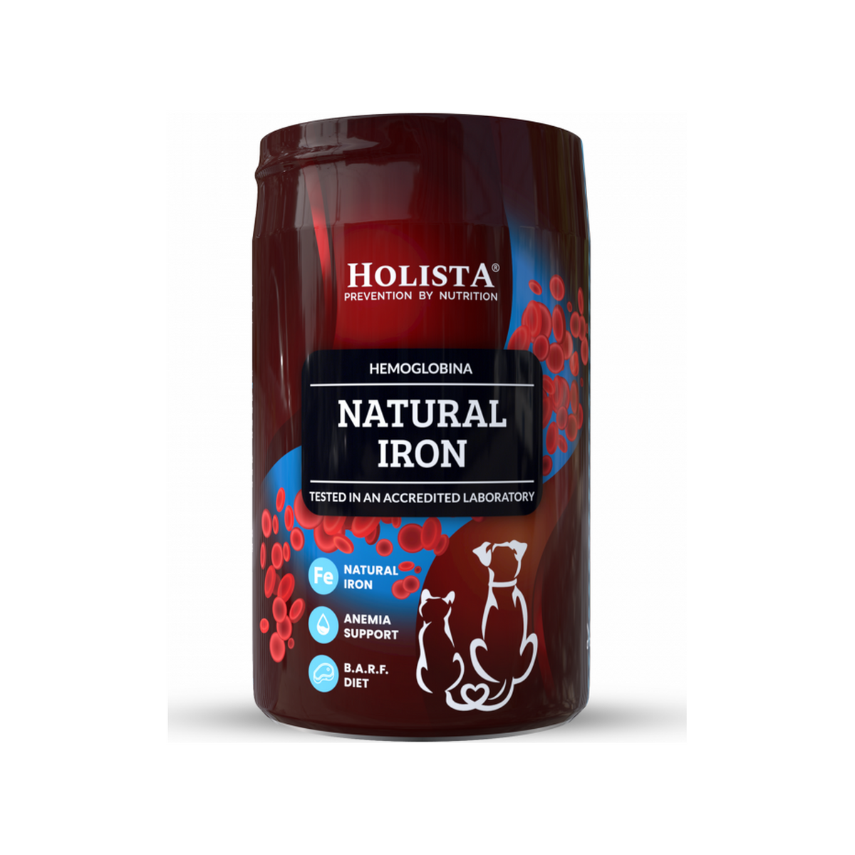 Holista Naturalne żelazo dla psa i kota 180g