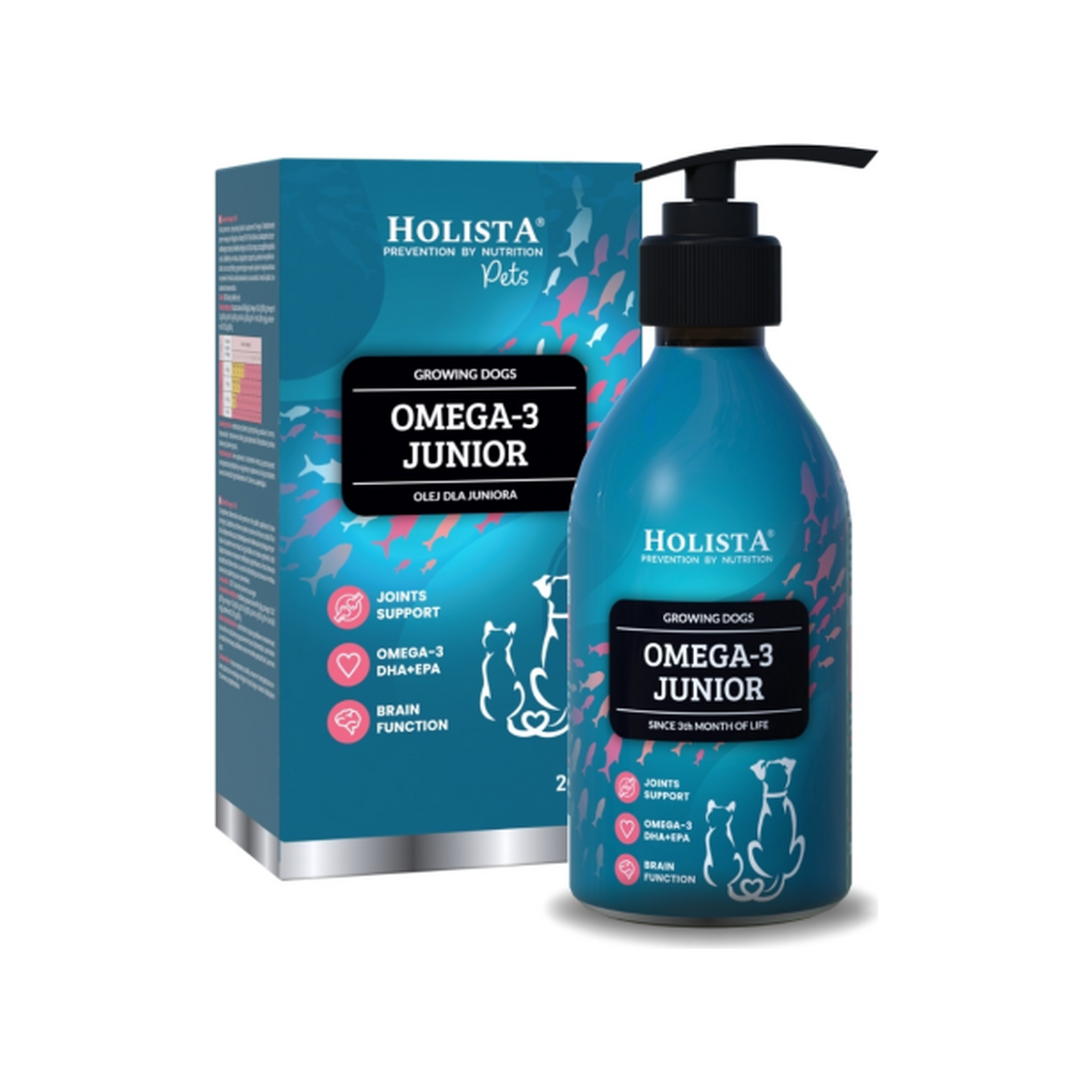 Holista Olej Omega-3 dla Juniorów 200ml