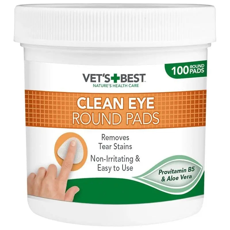 et`s Best - Clean Eye Round Pads 100szt. - Jednorazowe czyściki do oczu, z aloesem i prowitaminą B5