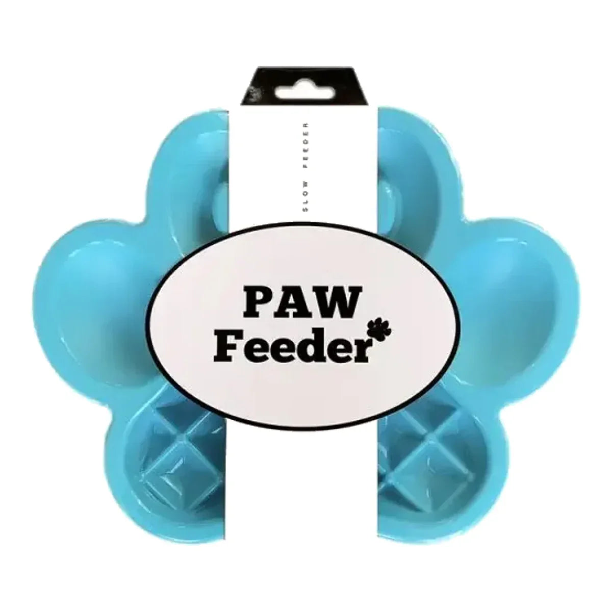 Pet Dream House PAW SLOW FEEDER kolor niebieski – packshot produktu na białym tle