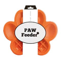 Pet Dream House PAW SLOW FEEDER kolor pomarańczowy – packshot produktu na białym tle