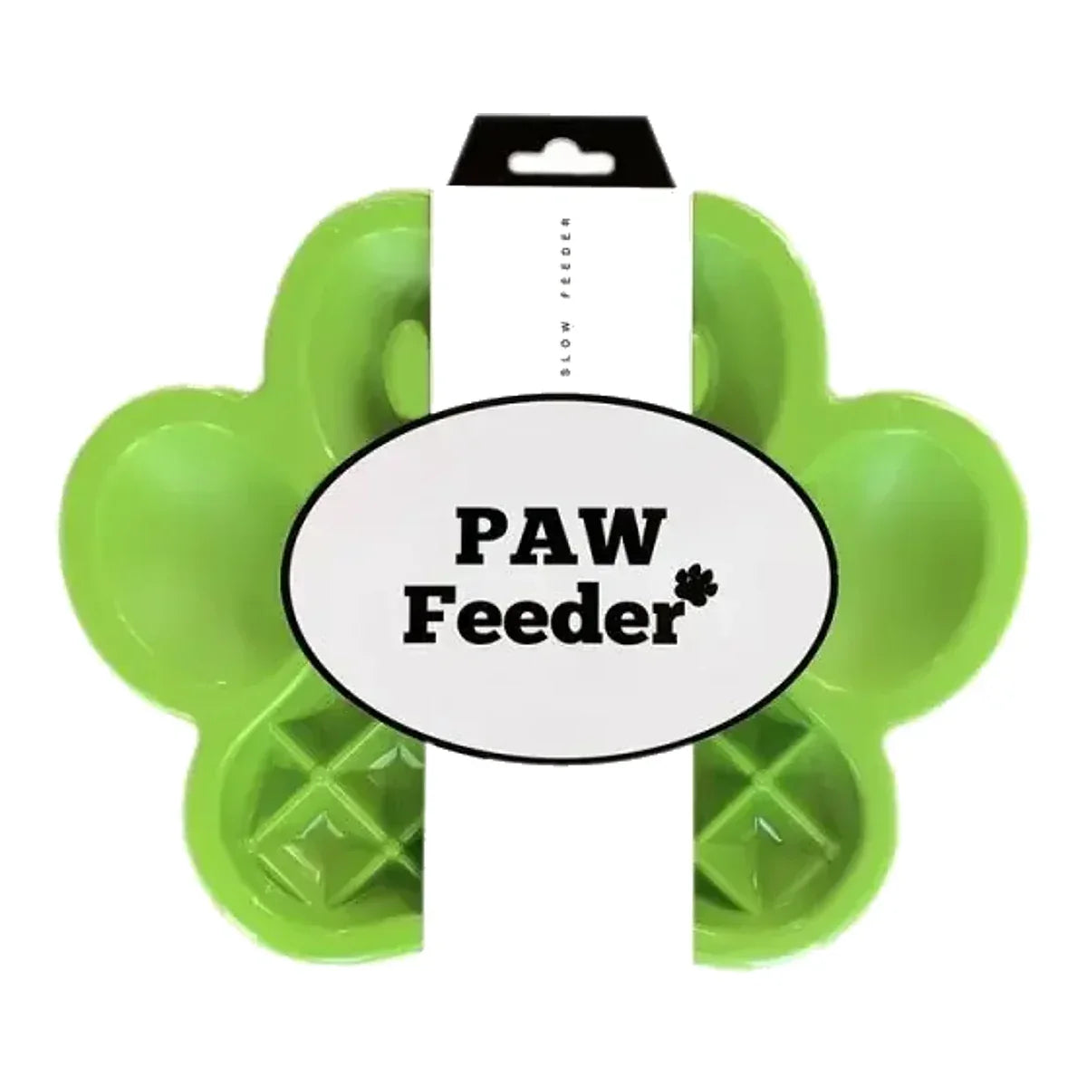 Pet Dream House PAW SLOW FEEDER kolor zielony – packshot produktu na białym tle