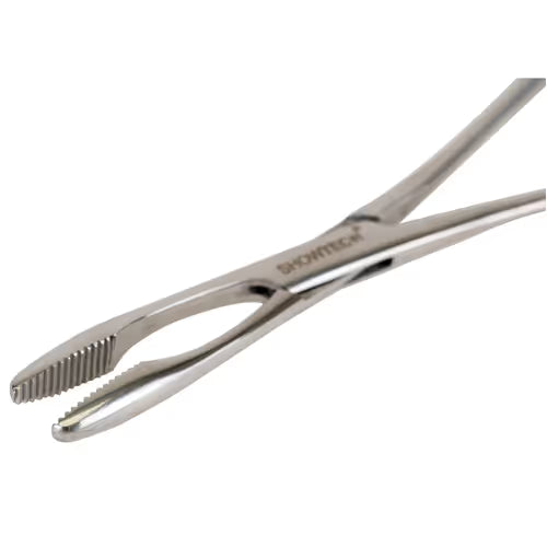 Show Tech Safety Ear Forceps 14cm - kleszcze do wyrywania włosów z uszu psa, proste