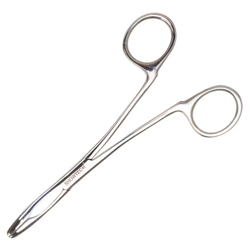 Show Tech Safety Ear Forceps 14cm - kleszcze do wyrywania włosów z uszu psa, proste