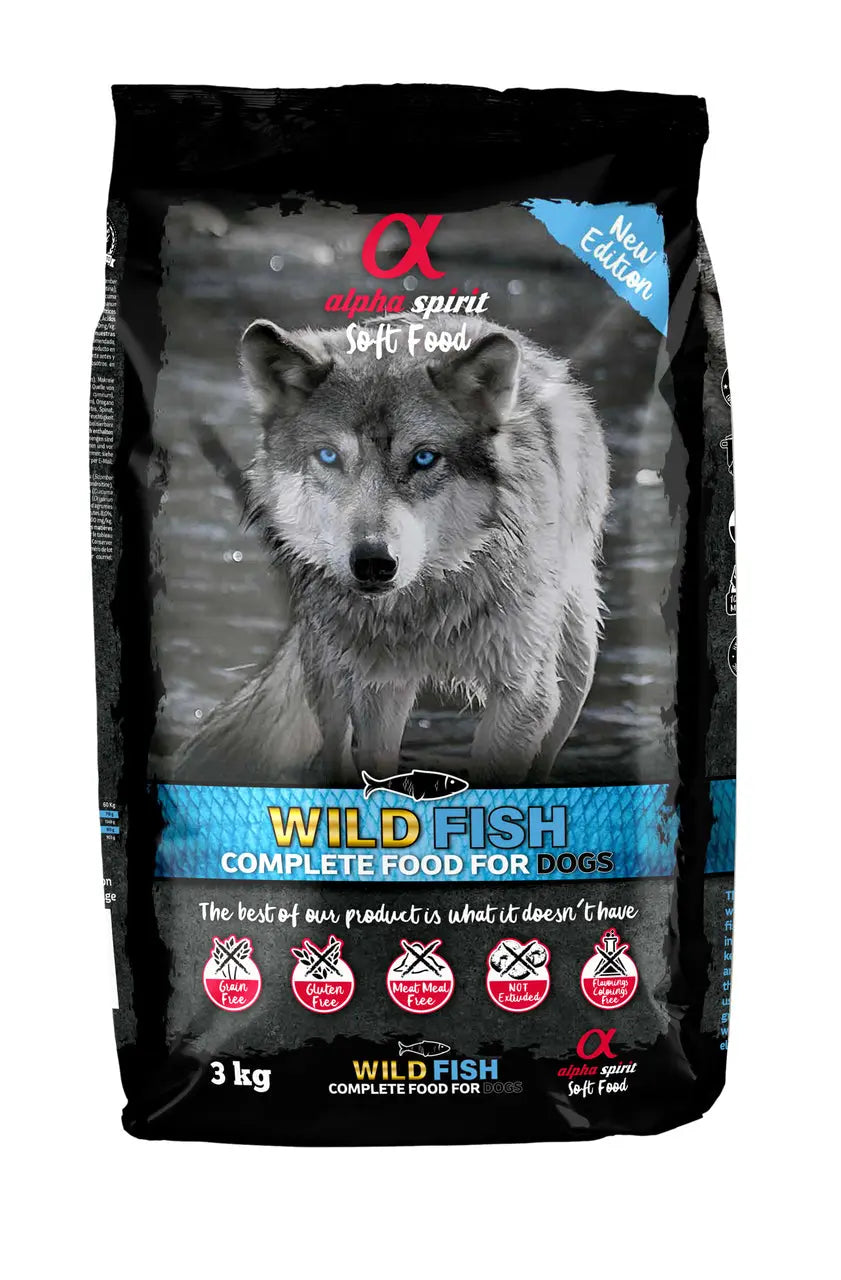 Karma sucha dla psa Alpha Spirit Wild Fish 3 kg (miękka) Alpha Spirit