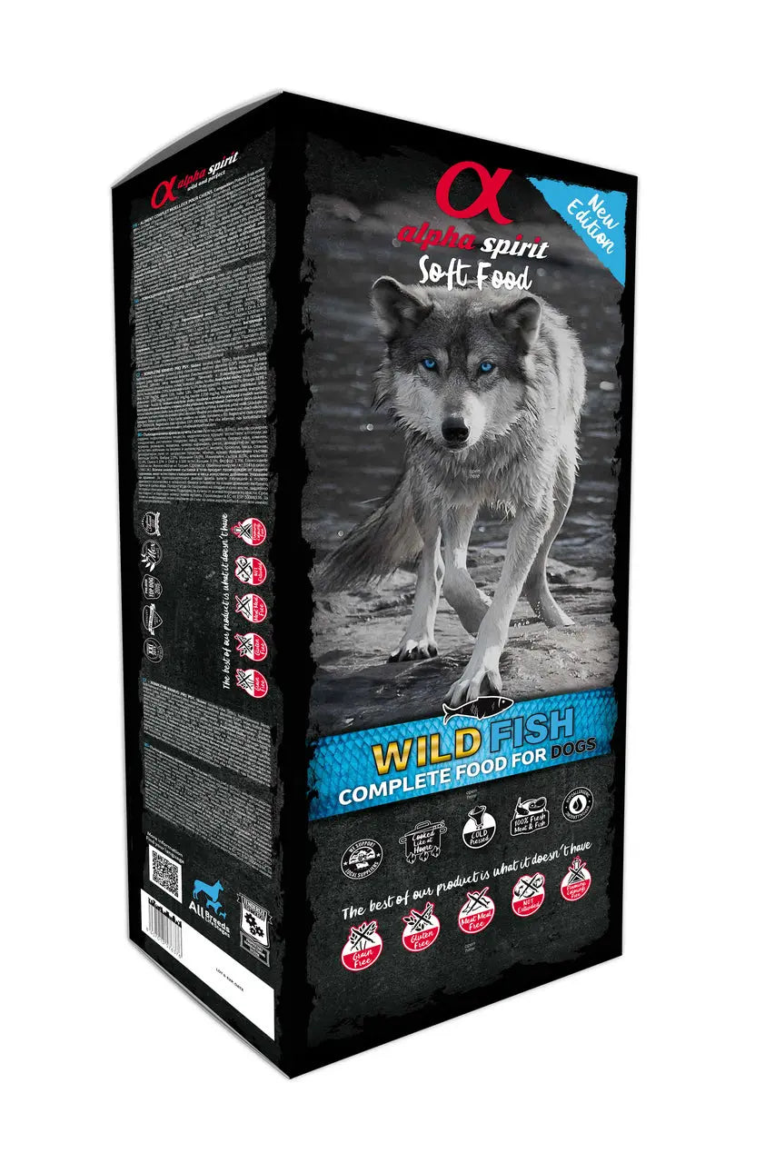 Karma sucha dla psa Alpha Spirit Wild Fish 9 kg (miękka) Alpha Spirit
