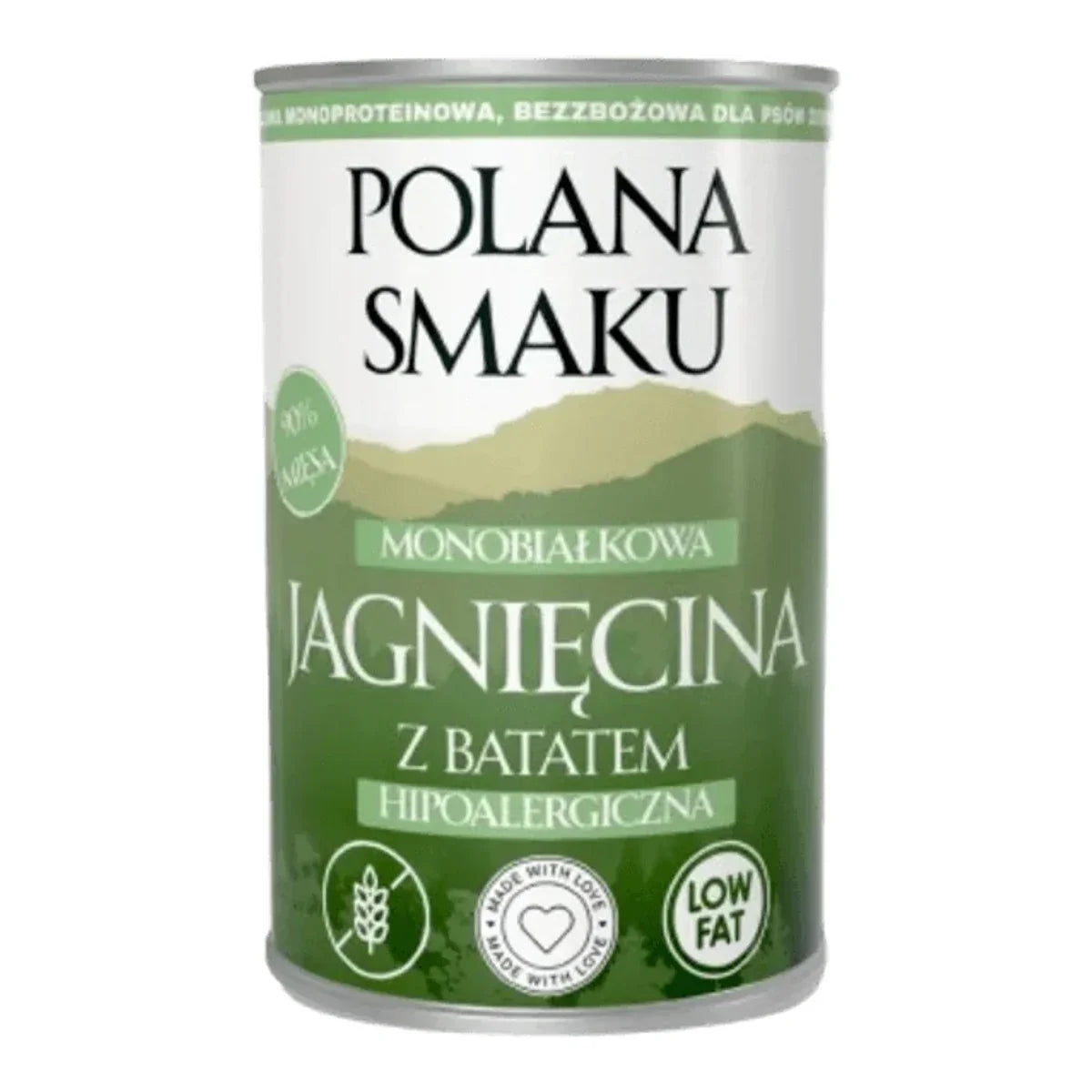 Polana Smaku - Jagnięcina z batatami 400g – packshot produktu na białym tle