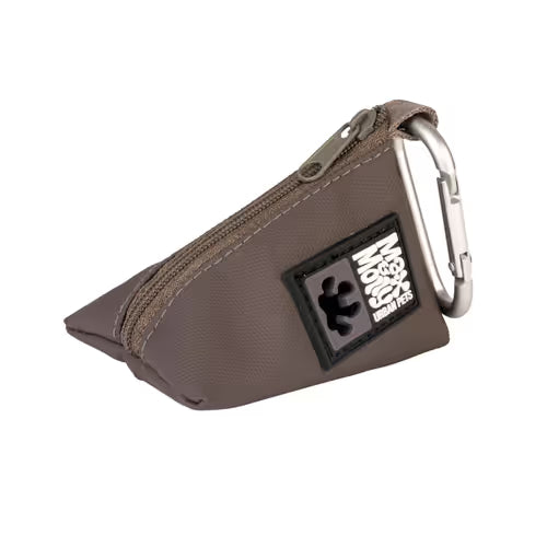 Max&Molly Poo Bag Dispenser Matrix 2.0 - etui na woreczki na odchody, z wodoodporną powierzchnią - Szary Max&Molly