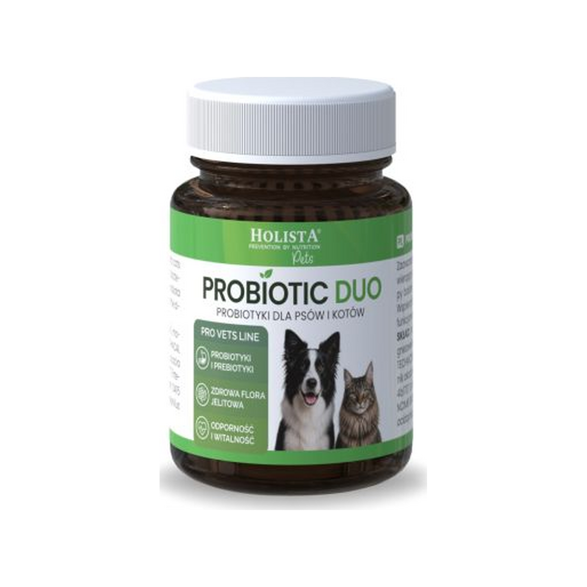Holista Probiotyk dla psów i kotów Probiotic Duo 30 szt